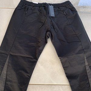 ZANEROBE PANEL JUMPA TRACK PANTS BLACK/DK GREY 36